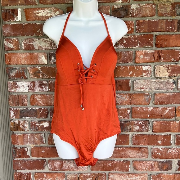 niptuck Other - Niptuck swim rust one piece swimsuit size 12